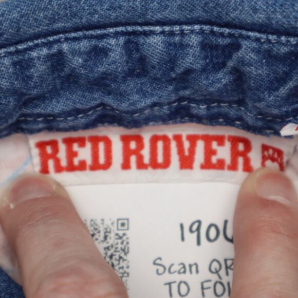 Red Rover Shirt Womens 10 Pink Floral Sleeveless Button Up Collared Top - Picture 4 of 16